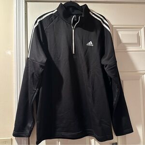 Adidas Men's French Terry 1/4 Zip Golf Pullover